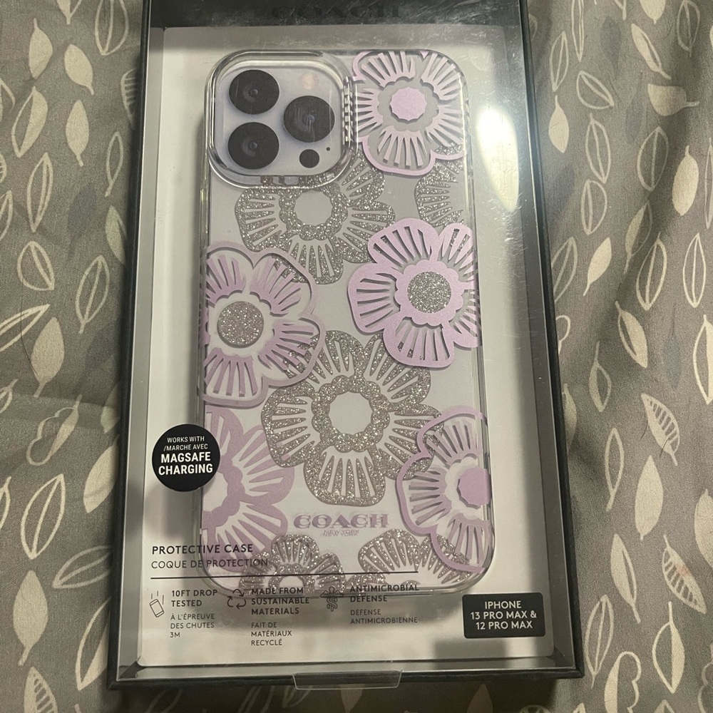 New In Box Coach IPhone 12 Pro Max/13 Pro Max Plus Case